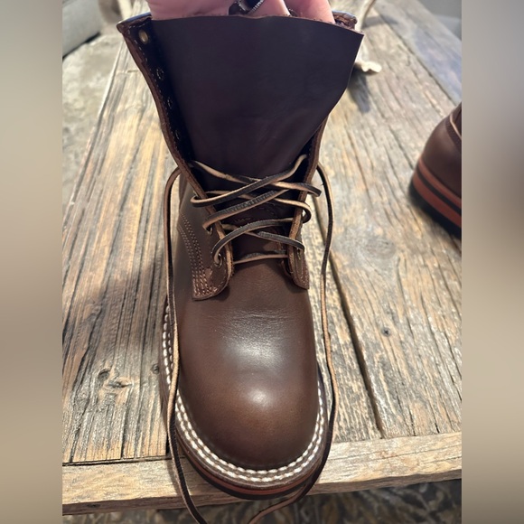 NWT- NICKS handmade Custom Leather Men's Boots- Sz 8 - Picture 8 of 16